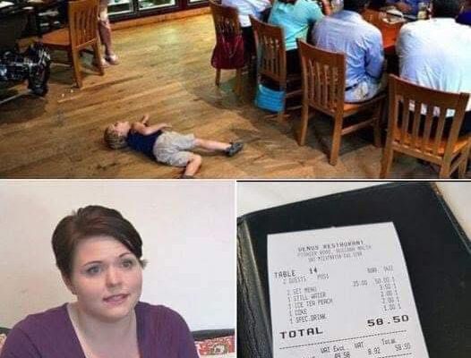 The couple claims the restaurant penalized them for ‘bad parenting,’ but the restaurant owner exposes the reality