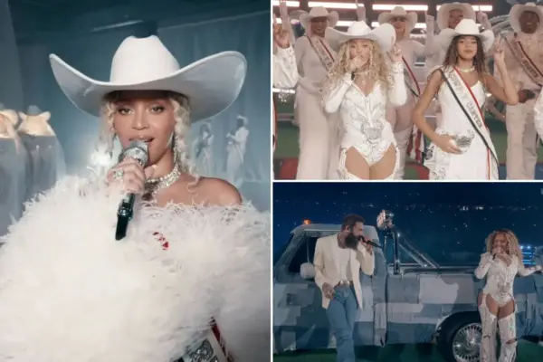 Blue Ivy joins mom Beyoncé to perform ‘Texas Hold ‘Em’ in Netflix NFL Christmas halftime show