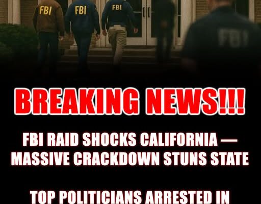 FBI RAID just rocked California