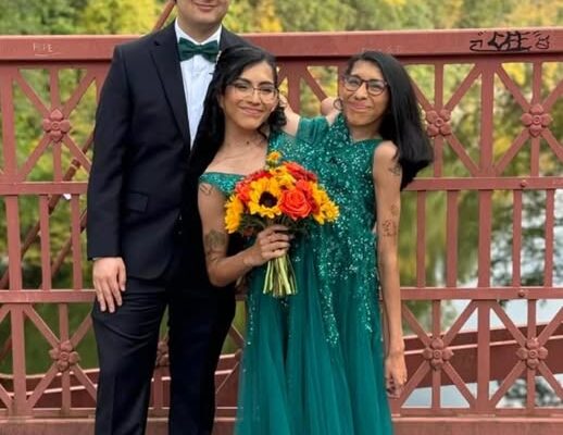 Conjoined twin Carmen Andrade marries boyfriend Daniel while Sister Lupita remains single