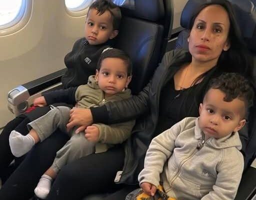 A millionaire mocks poor woman with 3 kids on business class flight until pilot interrupts him
