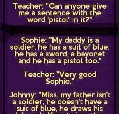 Teacher Asks Kids A Question…