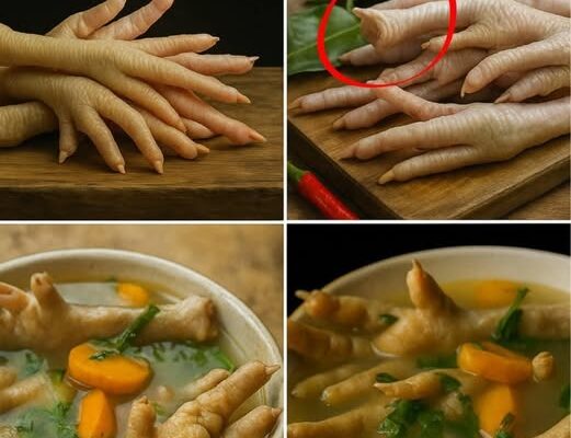 Did you know that if you eat chicken feet you don’t have to…..