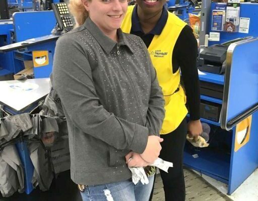 A Walmart cashier gave me money, but my blood ran cold when I looked at the receipt.