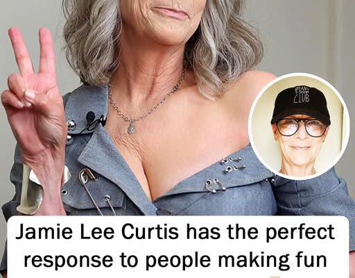 Jamie Lee Curtis’ hilarious response to the people making fun of her cleavage