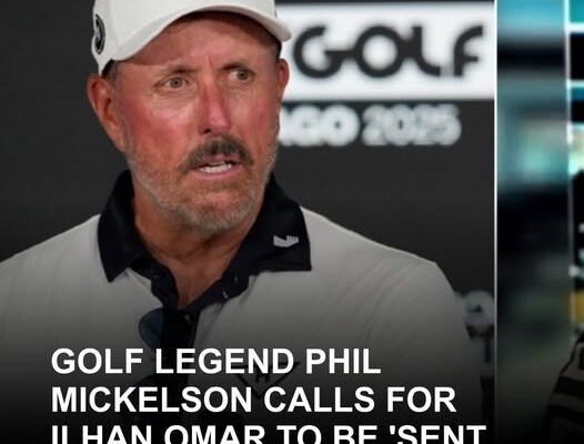 Phil Mickelson Calls for Ilhan Omar to Be ‘Sent Back to Somalia’ Amid Charlie Kirk Controversy