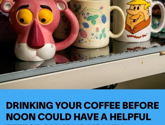 Drinking Your Coffee Before Noon Could Have a Helpful Effect On Your Health