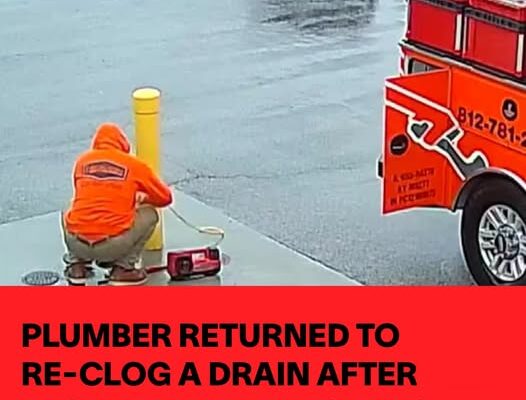 Plumber Returned to Re-Clog a Drain After Restaurant Refused to Pay Him