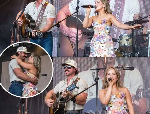 Riley Green And Lily Pearl Black Bring Clint Black And Lisa Hartman Black’s Iconic Love Song Back To Life At Music City Grand Prix