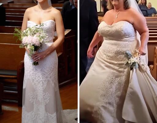 My Future MIL Showed Up to My Wedding in a Dress Identical to Mine – But My Groom’s Reaction Made the Whole Church Go Silent