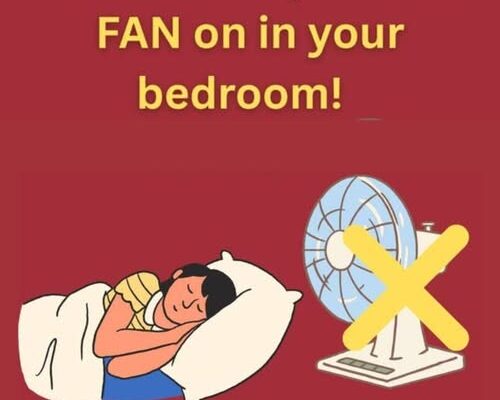 The Hidden Effects of Sleeping With a Fan on Your Throat
