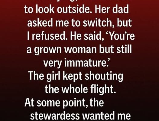 The Unspoken Pressure on a Plane: Why I Didn’t Give Up My Seat