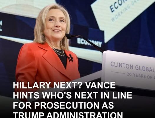 Hillary Next? Vance Hints at Who Could Face Prosecution as Trump Administration Targets the ‘Deep State’