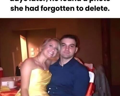 His wife di:es suddenly and a few days later he finds a photo
