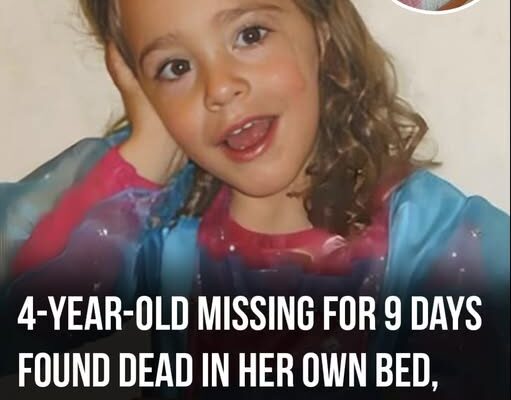 4-year-old missing for 9 days found dead in her own bed