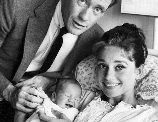 Audrey Hepburn and Mel Ferrer Celebrate the Arrival of Their Newborn Son Sean!: See The Photos!