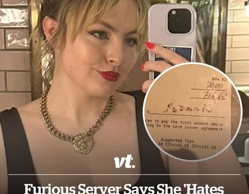 Furious server says she ‘hates Europeans’ after receiving 10% tip on a $700 bill