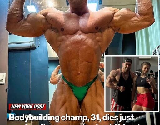 Bodybuilding champ, 31, dies just weeks after proposing to girlfriend on stage