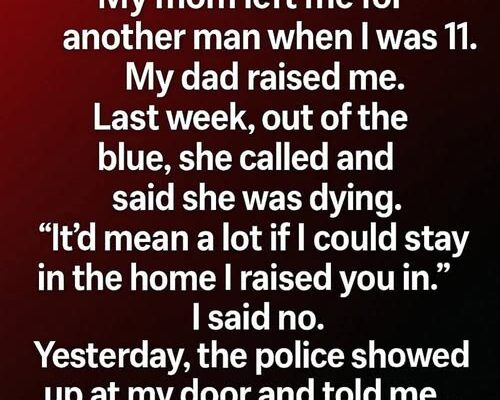 My mom left me at 11—Years later, her final message changed everything