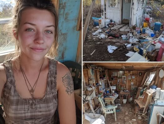 Recently divorced woman moves into 10’x11′ shed and coverts it into lovely tiny home