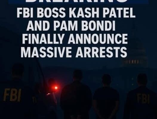 JUST IN: FBI Boss Kash Patel and Pam Bondi FINALLY Announce Major Arrest